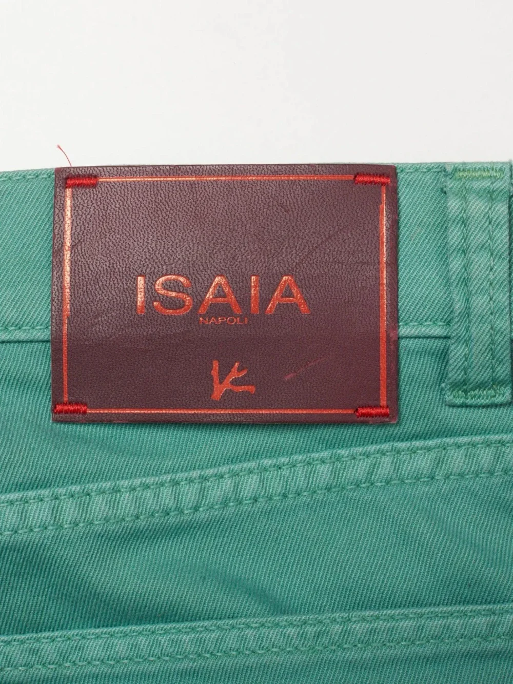 ISAIA NAPOLI GREEN PANTS - Picture 5 of 8
